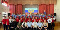 В Геленджике прошла торжественная линейка для учащихся «полицейских классов», посвященные Дню знаний - Отдел МВД России по городу Геленджик